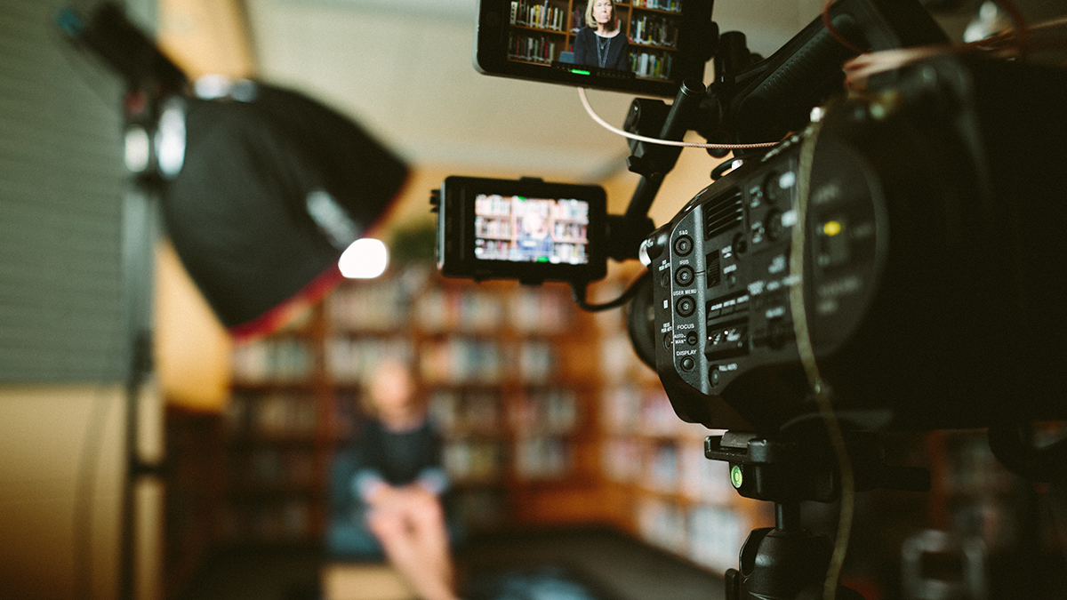 digital pr video interview